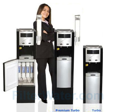Crystal Quest Turbo Premium and Regular Bottleless Water Coolers
