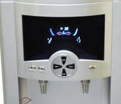 Elegant Bottleless Water Cooler control panel