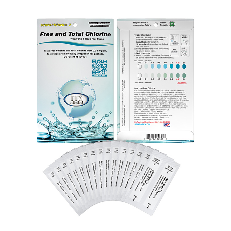 Oto Chlorine Test Color Chart