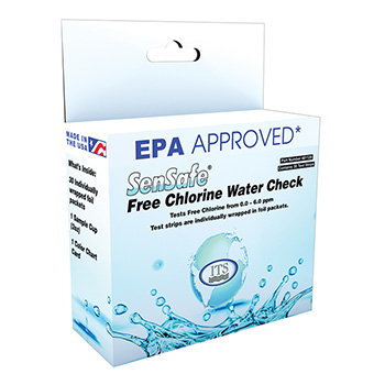 Filter Water: EPA Approved Free Chlorine Test Strips