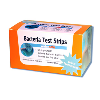 Bacteria in water test kit