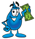 Affiliate Droplet with Dollars, The Water Store Affiliate Affiliate Droplet with Dollars