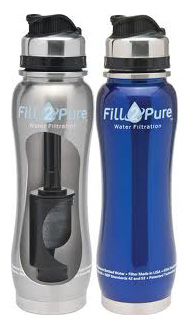 Seychelle Water Bottle with Filter inside