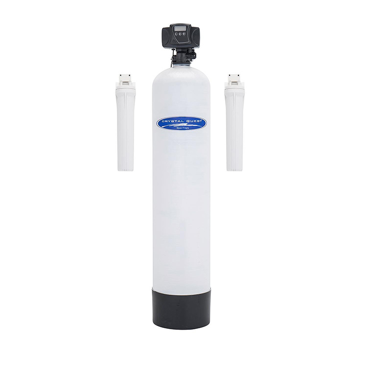 Crystal Quest CQE-WH-01195 Iron Hydrogen Sulfide and Manganese Whole House Filter - 1.5 cu.ft