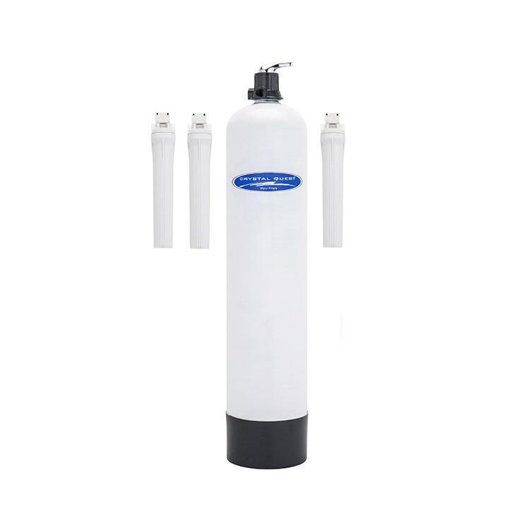 Crystal Quest CQE-WH-02104 Eagle 2000-FG Whole House Water Filter System Manual Backwash - 750,000 gallons