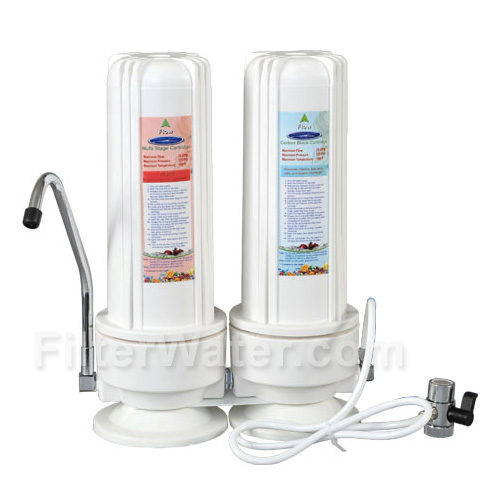 Crystal Quest CQE-CT-00139 Countertop Arsenic Removal Water Filter with Dual Filters