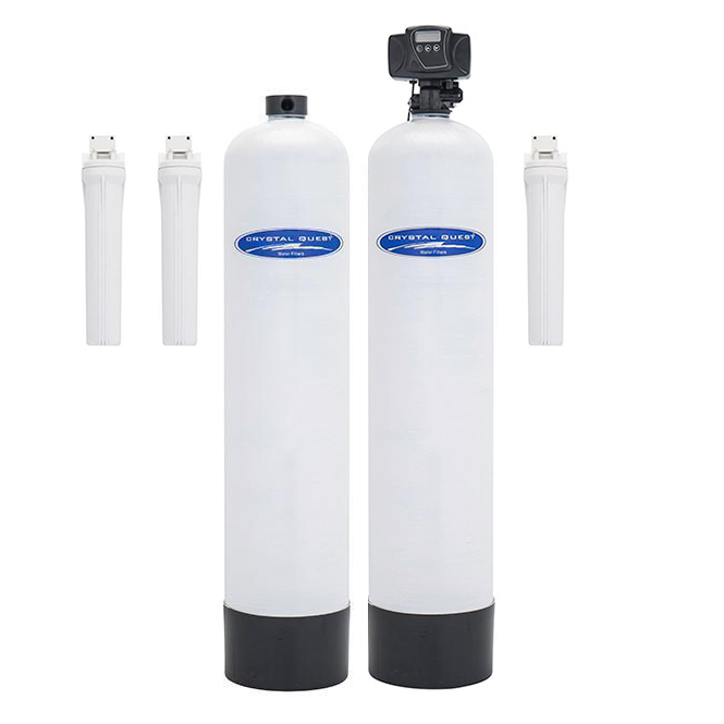 Crystal Quest CQE-WH-02140 Whole House Filter and Anti-Scale Conditioner Eagle 4000A2 - 1.5 cu.ft