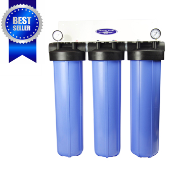 Crystal Quest CQE-WH-01109 CQE-WH-01109 Whole House Filter Triple 20"x5"