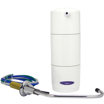 Crystal Quest CQ-UNF-PLUS Undersink Water Filter no Cartridge Disposable - PLUS