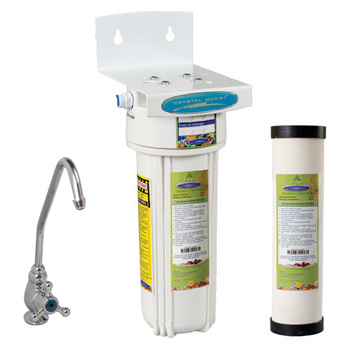 Crystal Quest W9UC-PLUS Undersink Ceramic Water Filter Under Counter