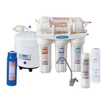 Crystal Quest CQE-RO-00110 Thunder 2000M Reverse Osmosis and UltraFiltration Undersink System - 50 GPD