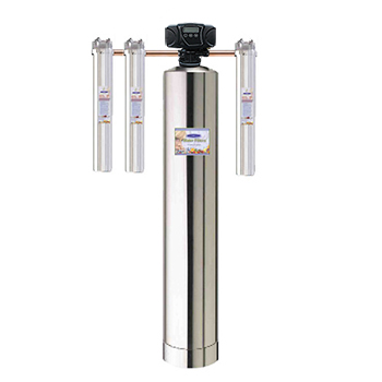 Crystal Quest CQE-WH-02110 Stainless Home Water Filter System Eagle 2000A-SS - 1,000,000 gallons