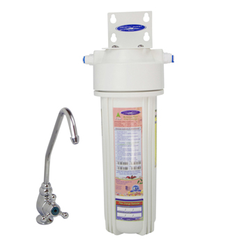 Crystal Quest CQ-W12F-PLUS Undersink Water Filter with Fluoride Removal