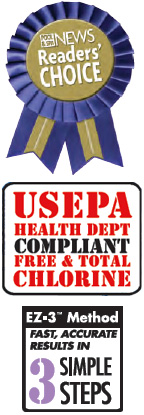 2009 Readers Choice Award, EPA Certified for Chlorine eXact Micro 7+ Photometer Awards